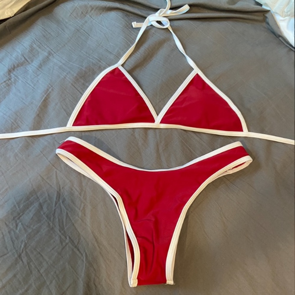 Red bikini